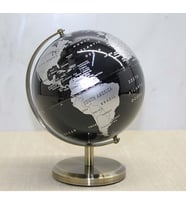 Yerküre Metal Standlı Biblo, 14x10 - Siyah (Siyah)