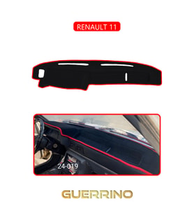 RENAULT 11TORPİDO KORUMA HALISI KIRMIZI KENAR