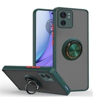 Coverzone Huawei P20 Lite ile uyumlu K?l?f Thunder Hux Y�z�kl� Kapak ??k ve Dekoratif Model Stand Olabilen 360� D�nebilen Y�z�k Aparat? ve Kamera Korumal? Y�kseltilmi? Thunder Hux Kapak