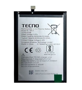 Tecno Spark 7 Uyumlu Pil Sıfır - Servis