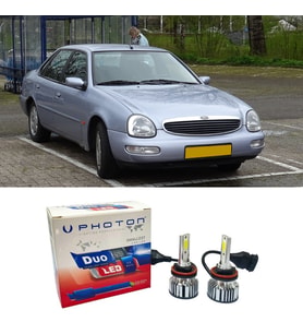 Ford Scorpio Led Xenon Uzun Far Ampulü H1 Duo Yeni Seri Beyaz 1995-1998