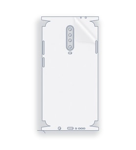 SChitec Redmi K30 5G Racing Uyumlu Fullbody Arka Kaplama Hidrojel Koruyucu Film