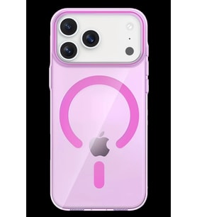 Pilelistore   Apple iPhone 17 Pro PC Blank Magsafe Kapak - Pembe