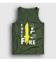 Presmono Unisex Haki Knife Free Fire Atlet 232729tt (Haki)