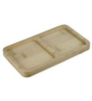 BAMBOO 2 BÖLMELİ SUNUMLUK 17*10*1.5CM