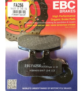 Ebc Fa256 2012-2021 Moto Guzzi Stone 750 Uyumlu Arka Fren Balatası