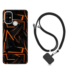 Casper E30 F20 X20 Kılıf Boyun Askılı Silikon Zigzaglar 1651