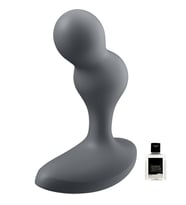 Deep Diver Grey Güçlü Titreşimli App Kontrollü  Plug Vibratör+Jel