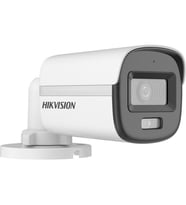 Hikvision DS-2CE10DF0T-LPFS 2 Mp 2.8mm Smart Hybrid Light Colorvu Sesli Bullet Camera (Beyaz)