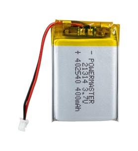 Powermaster 3.7 Volt 320 Mah Lityum Polimer Şarjlı Pil 4X25X40 mm Akıllı Saat Kulaklık Pili