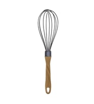 AHŞAP SAPLI SİLİKON ÇIRPICI 26 CM