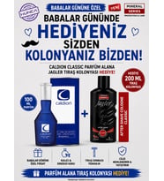 CALDION Classic Erkek Parfüm Edt 100 ml BABALAR GÜNÜ ÖZEL (JAGLER TRAŞ KOLO YASI HEDİYE)