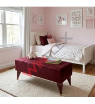 WİNFLEX DEKORATİF DİKDÖRTGEN PUF –(38 X 100CM)