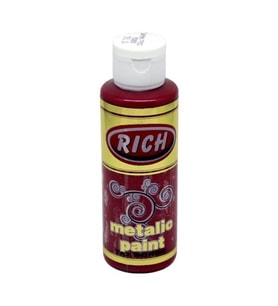 Rich Metalik Akrilik Boya 120 cc. 762 BORDO 