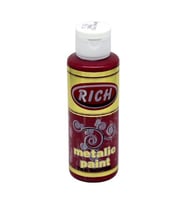 Rich Metalik Akrilik Boya 120 cc. 762 BORDO 