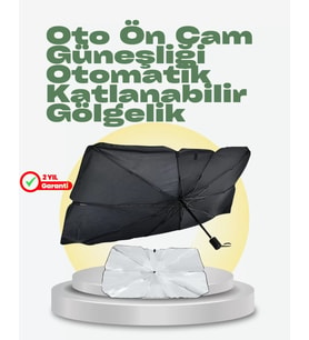 Katlanabilir Oto Güneşlik – Pratik, Dayanıklı, Uv Koruyucu Tasarım