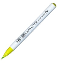 Zig Clean Color Real Brush Fırça Uçlu Marker Kalem 053 Yellow Green 