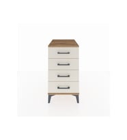 Kronos Komodin 4 Çekmeceli 44x59x80 Çam-Aytaşı