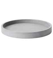 Saksı Altlığı, Açık Gri, 19 cm