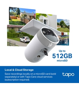 TP-LINK 8MP Bullet 3MM WIFI Kablosuz Güneş Panelli Pilli IP Kamera TAPO-C465