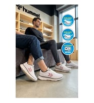 Hummel 900882 Degas II Beyaz-Siyah Unisex Spor Ayakkabı