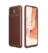 Lexroo Oppo A73 Kılıf Negro Silikon Kılıf - Kahverengi