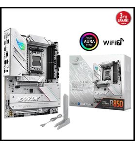 Asus Rog Strıx B850-a Gamıng Wıfı7 Neo, 4xddr5, 4xm.2, Hdmı, Dp, Type-c, Pcıe 5.0, Wi-fi 7, Bluetoo