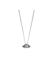 BUKET BKT-202 BAYRAK DİREK MASAÜSTÜ İKİLİ NİKEL (Krom)