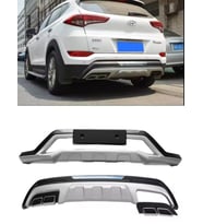 Hyundai Tucson Ön-Arka Tampon Koruması  2015-2018 (Model 1)