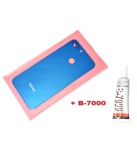Tkgz Honor 9 Lite Arka Pil Batarya Kapağı (CAM+B-7000) MAVİ
