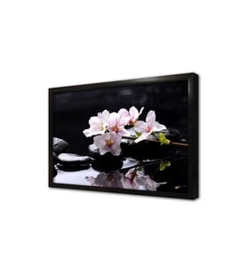 Spa Taşları Çerçeveli Mdf Tablo