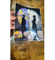 21X16 CM ÜTÜ İLE YAPIŞAN WENDESDAY TRANSFER BASKI ARMA