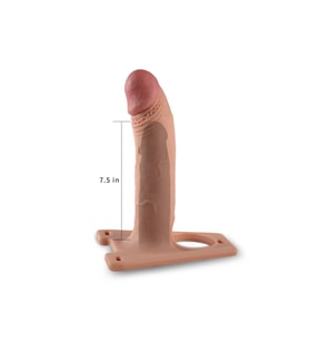 Et Dokulu İçi Boş Realistik Penis 20 cm