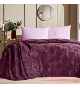 Özdilek Battaniye Trendy Art Deco Y.Mersini Çift Kişilik