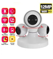YS-13 PRO MAX IP WİFİ İÇ MEKAN KAMERA (Siyah)