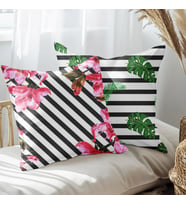 eJOYA Modern Tasarımlı 2'li Yastık İçi Ve Kırlent Kılıfı 45cm 113444