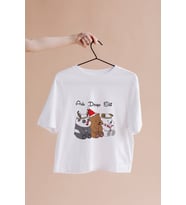 Wee Bears Kafadar Ayılar Tasarımlı Tişört Kişiye Özel ( Unisex - Büyük - Çocuk )