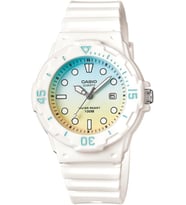 CASIO LRW-200H-2E2VDR BEYAZ SİLİKON KORDON ÇOCUK KOL SAATİ