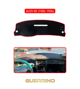 AUDI 80 (1986-1996)TORPİDO KORUMA HALISI KIRMIZI KENAR