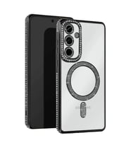 Samsung Galaxy S23 Fe Joke Simli Magneticsafe Kılıf - Siyah