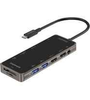 USB Hub Ultra Hızlı Type-C, USB, HDMI, Ethernet, Kart Okuyucu - Promate PRIMEHUB-PRO
