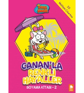 Canan’la Renkli Hayaller Boyama Kitabı- 2
