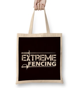 Extreme Fencing Fencer Sports Epee Rapier Saber Duel Fight Bez Çanta Uzun Saplı