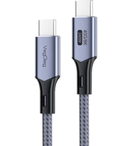 USB 4.0 E-Mark 240W 40Gbps Thunderbolt 4 8K 60Hz Type-C Görüntü Hızlı Şarj ve Data Kablosu 50 CM