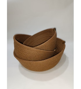 Çok Amaçlı Organizer Sepet 3 Lü 30-25-20 cm