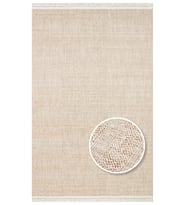 Makine Kaymaz Yıkanabilir Krem Modern Triko Salon Halısı Mutfak Halısı Koridor Halısı Yolluk 01 BEIGE