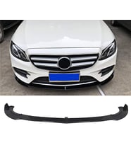 Mercedes W213 Ön Tampon Altı Lip Plastik Kulaklı Parlak Siyah