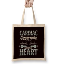 Cardiac Sonography Ultrasound Echography Medical Diagnostic Bez Çanta Uzun Saplı
