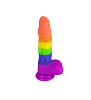 Rainbow Dildo 19 cm