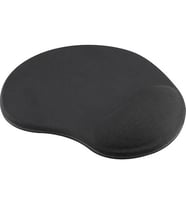 ADDISON 300152 Bilek Destekli Jel Siyah Mouse Pad